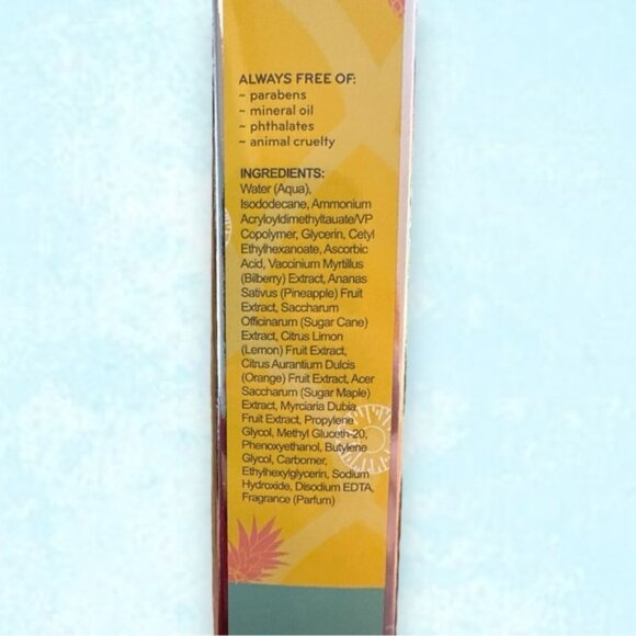 🆕 NWT Purlisse Pineapple Bright Gel Cream Moisturizer - Picture 5 of 10